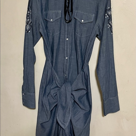 Ulla Johnson Dress  Jane Chambray - Picture 4 of 15